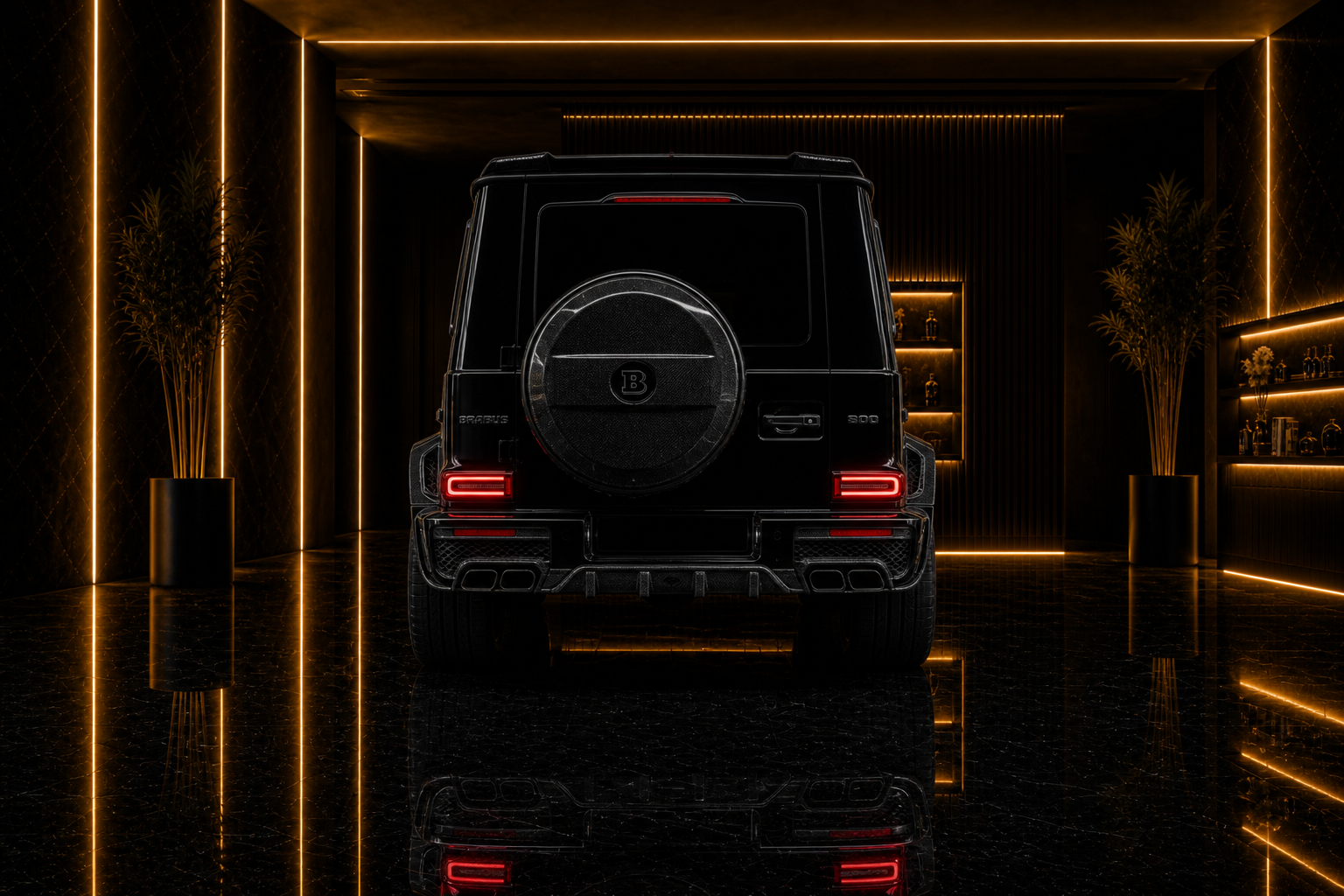 Mercedes-Benz G63 Brabus 800 mercedez benz g63 brabus 800 angle rear