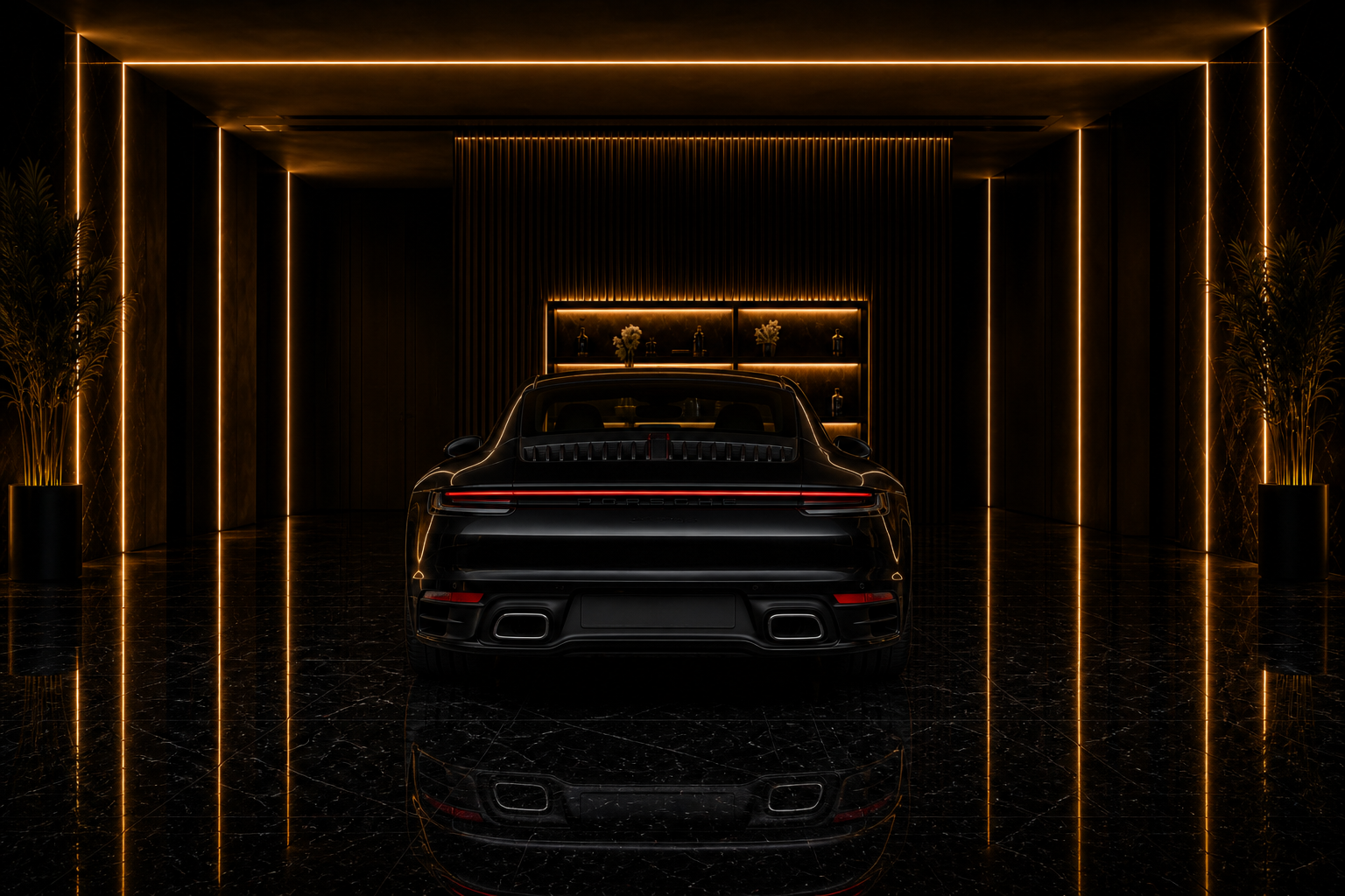 Porsche 911 911 angle rear
