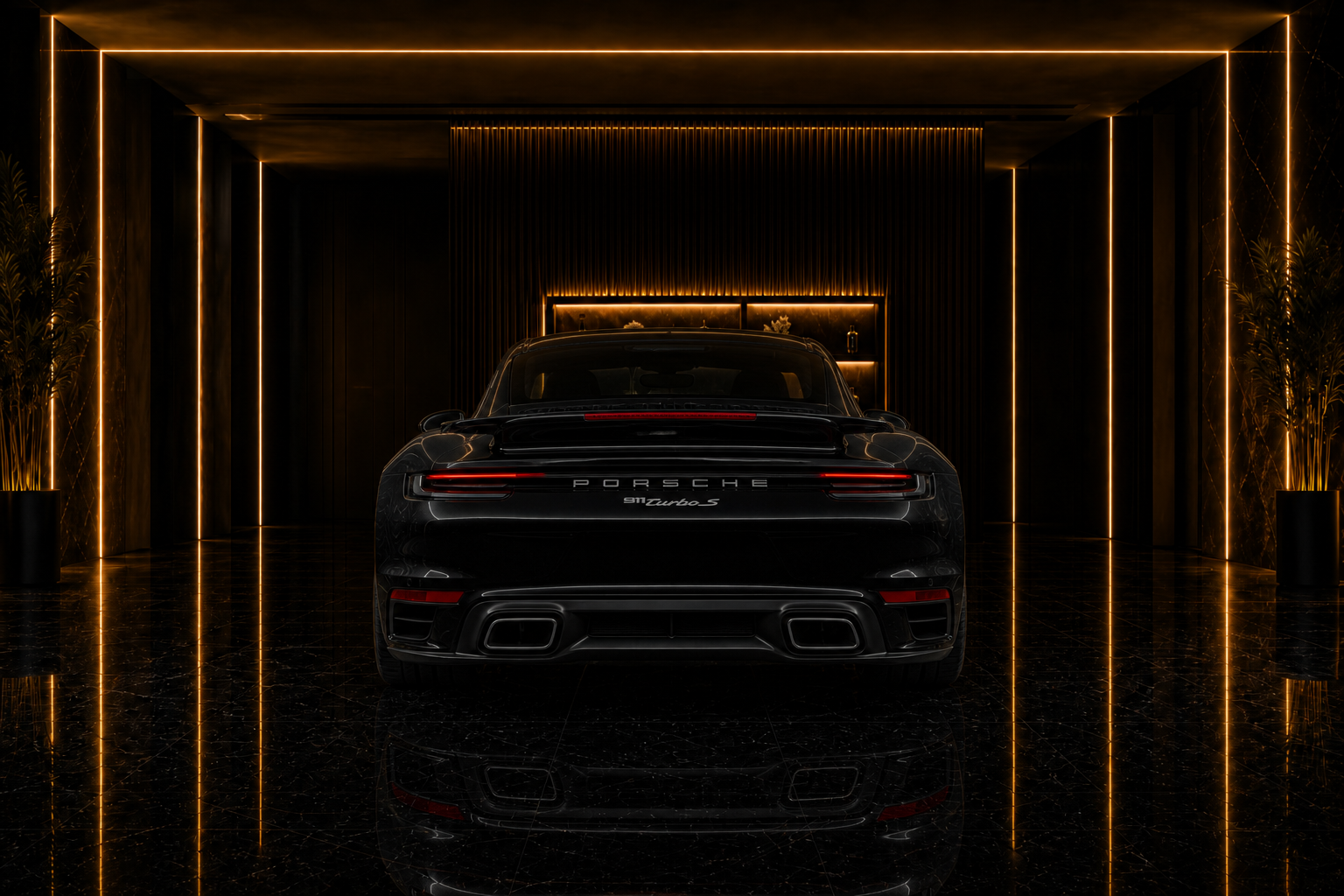 Porsche 911 Turbo S 911 turbo s angle rear