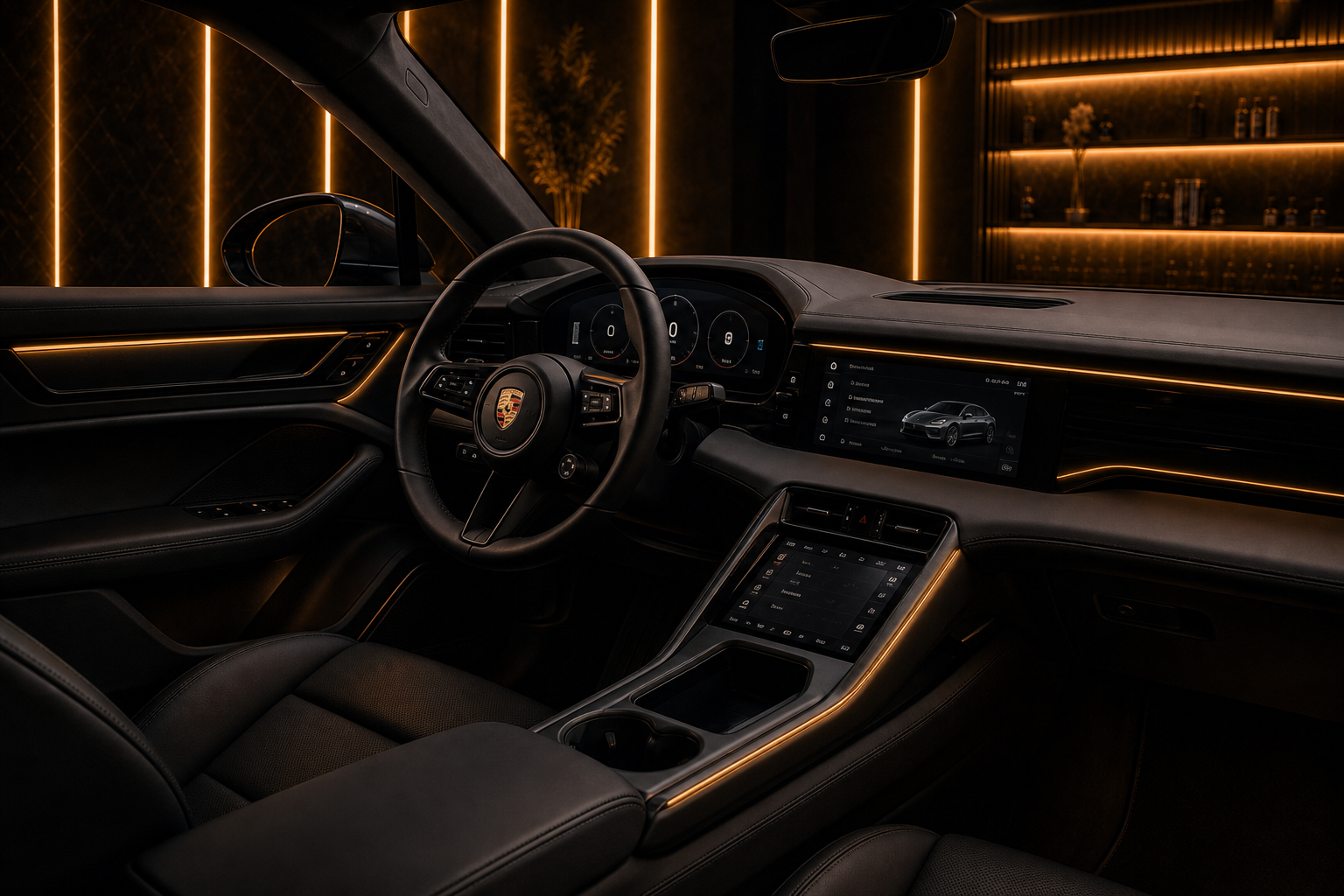 Porsche Cayenne Electric cayenne electric interior cockpit