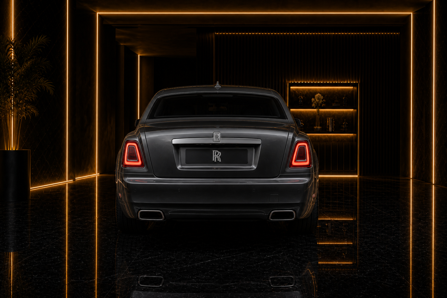 Rolls-Royce Ghost Extended ghost extended angle rear