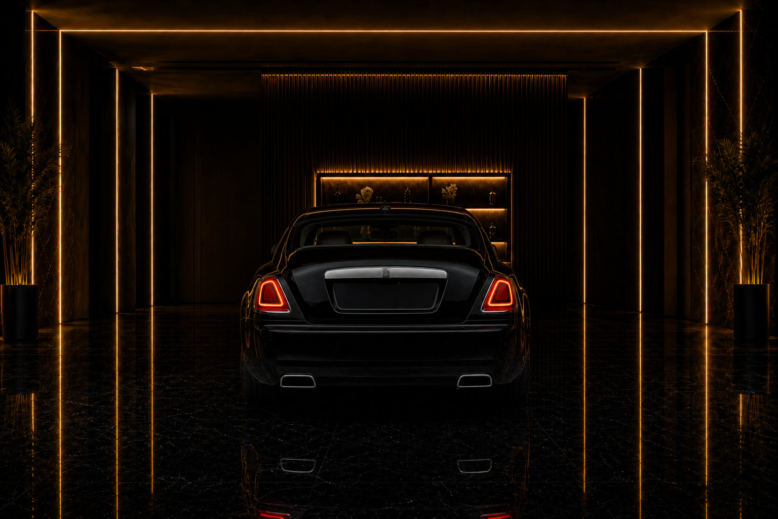 Rolls-Royce Wraith wraith angle rear